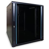 DSI 18U serverkast met glazen deur - DS8018 server rack - thumbnail
