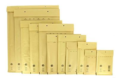 Bong AirPro luchtkussenenveloppen, ft 270 x 360 mm, met stripsluiting, doos van 100 stuks, bruin