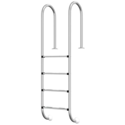 VidaXL Zwembadladder 54x38x184,5 cm 304 roestvrij staal VidaXL Zwembadladder 54x38x184,5 cm 304 roestvrij staal