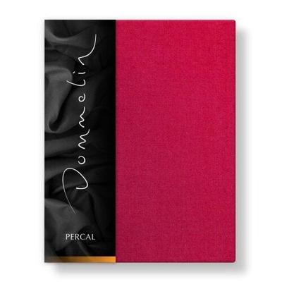 Dommelin Dommelin Laken Uni Percal 200TC 579 Cherry 240x270 cm