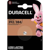 Batterij Duracell knoopcel 1x392/384 alkaline Ø7,9mm 1,5V-45mAh | 10 stuks - thumbnail