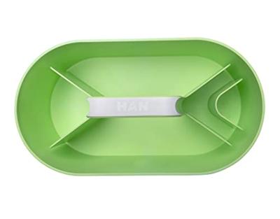 HAN HA-1200-80 Toolbox Loft Mobiele Organiser Lime Groen 4 Vakken Met Uitneembaar