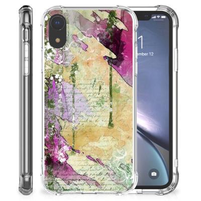 Back Cover Apple iPhone Xr Letter Painting Back Cover Apple iPhone Xr Letter Painting