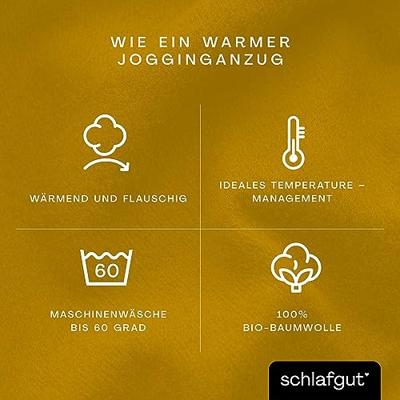 Schlafgut Schlafgut Soft Contact Jersey Flanel Hoeslaken M - 120x200 - 130x200 196 Yellow Deep