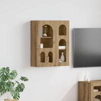 Hangkast met plank Artisan Eiken 59 x 20 x 71.5 cm Bewerkt hout - thumbnail