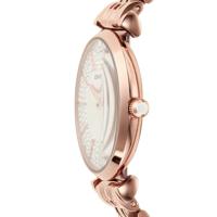 Emporio Armani AR11446 Horloge Gianni T-Bar staal rosekleurig-wit 32 mm - thumbnail