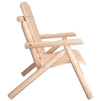 Tuinbank 2-zits 119x85x98 cm massief vurenhout - thumbnail