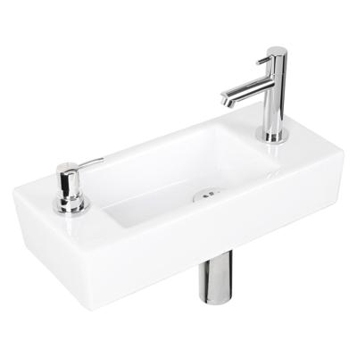 Fonteinset Differnz Sapon 44x18x9 cm Wit