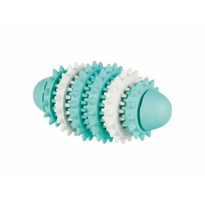 Trixie 33132 Denta Fun Rugbybal, Mintfresh, natuurlijk rubber, 15 cm