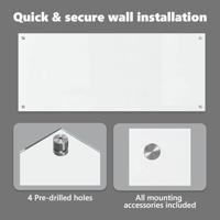 VidaXL Keuken spatscherm doorzichtig 120 x 50 cm gehard glas - thumbnail