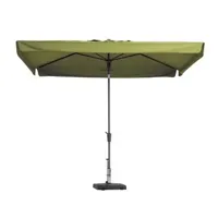 Grote Luxe Parasol Delos 200x300 cm Polyester Sage Groen van Madison - thumbnail