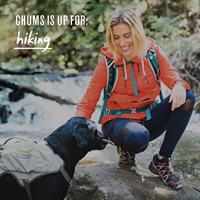 Chums Original Cotton Standard End Stripes Brillenkoord Grey & White Stripe One Size - thumbnail