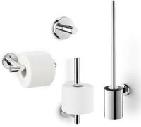 ZACK Scala toilet accessoireset 4-in-1 glans RVS - thumbnail
