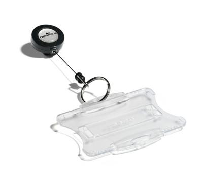 Afrolmechanisme Durable 8222 met sleutelring 800mm antraciet | 10 stuks