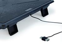 Conceptronic THANA05B notebook cooling pad 39,6 cm (15.6 ) Zwart - thumbnail