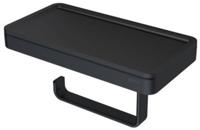 Toiletrolhouder met Planchet Geesa Frame Zwart Geesa - thumbnail
