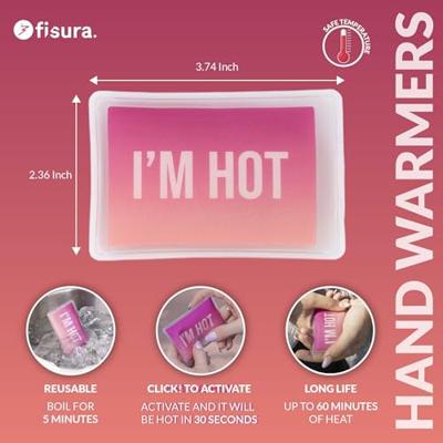 Hand warmer &apos;&apos;I&apos;m hot&apos;&apos; gradient