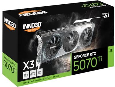 INNO3D GeForce RTX 5070 Ti X3 16GB INNO3D GeForce RTX 5070 Ti X3 16GB