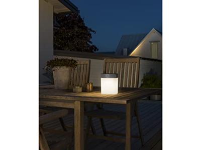 KonstSmide Solar tafellampAsissi 14,5cm antraciet - 7806-302