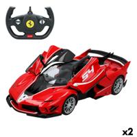 Politiewagen op Afstandsbediening Ferrari FXX K Evo 1:14 (2 Stuks) - thumbnail