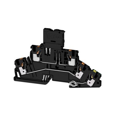 Weidmüller 2817010000 Zekeringklem Push-In-klem, Steekaansluiting Zwart 50 stuk(s)