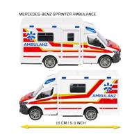 Majorette Mercedes Benz Sprinter Ambulance Kant-en-klaar model Hulpdienstvoertuig (model) - thumbnail