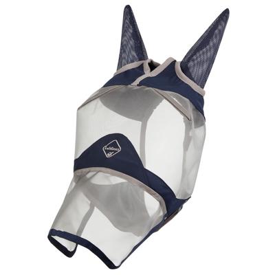LeMieux ArmourShield Pro Full Fly Mask donkerblauw maat:m LeMieux ArmourShield Pro Full Fly Mask donkerblauw maat:m