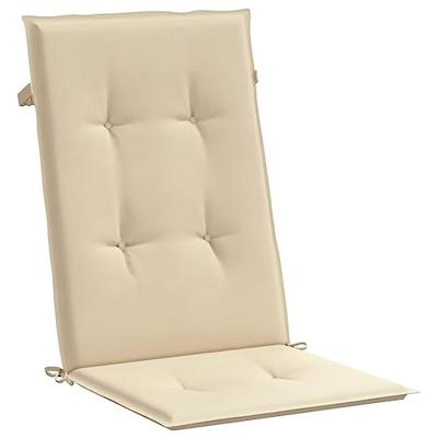 VidaXL Tuinstoelkussens hoge 6 st hoge rug 120x50x3 cm stof beige VidaXL Tuinstoelkussens hoge 6 st hoge rug 120x50x3 cm stof beige