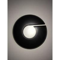 Maatring 11 cm zwart onbedrukt - thumbnail