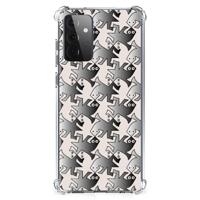 Samsung Galaxy A72 4G/5G Case Anti-shock Salamander Grey - thumbnail