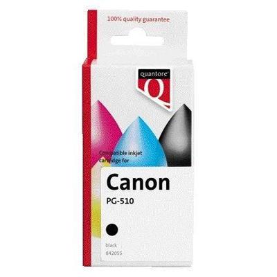 Inktcartridge Quantore alternatief tbv Canon PG-510 zwart + chip