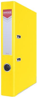 OFFICE products ordner, voor ft A4, uit karton, rug van 5,5 cm, geel