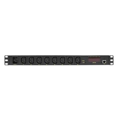 LogiLink PDU8P01 19 inch Stekkerdoos voor patchkast 1 HE Apparaatcontactdoos C13 10A Vast inbouw Zwart LogiLink PDU8P01 19 inch Stekkerdoos voor patchkast 1 HE Apparaatcontactdoos C13 10A Vast inbouw Zwart