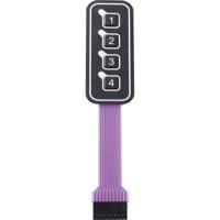 APEM AC3559ILL Folietoetsenbord Keypad matrix 1 x 4 1 stuk(s) - thumbnail