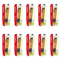 Balpen stabilo pointball 6030/46 m 2st zwart | 10 stuks - thumbnail