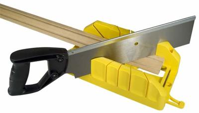 Stanley handgereedschap Verstekbak Kunststof met Kapzaag L350mm/B143mm/H95mm - 1-19-800 - thumbnail