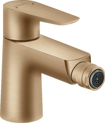 Hansgrohe Talis E ééngreeps bidetmengkraan met PopUp trekwaste, Brushed Bronze Hansgrohe Talis E ééngreeps bidetmengkraan met PopUp trekwaste, Brushed Bronze