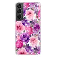 Samsung Galaxy S22 shockproof hoesje - Rosy blooms - thumbnail