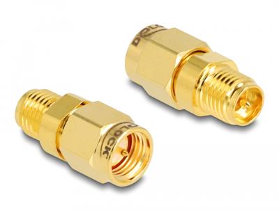 Delock adaptor RP-SMA female to SMA jack