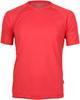 Cona Sports CN100 Rainbow Tech Tee - Lobster Red - XS - thumbnail