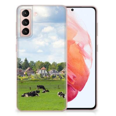 Samsung Galaxy S21 | TPU Hoesje | Koeien