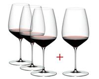 Riedel Wijnglazenset - Rode Wijnglazen - Veloce - Cabernet - 830 ml - 4 Stuks - thumbnail