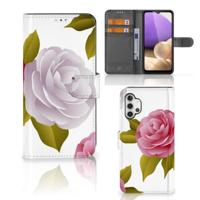 Samsung Galaxy A32 4G Hoesje Roses - thumbnail