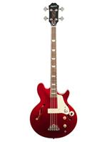 Epiphone Jack Casady Bass Sparkling Burgundy semi-akoestische basgitaar - thumbnail