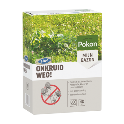 Pokon onkruid weg 40 m2 800 gr