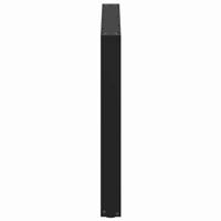Bartafelpoten 2 st U-vormig 40x(110-111) cm staal zwart - thumbnail