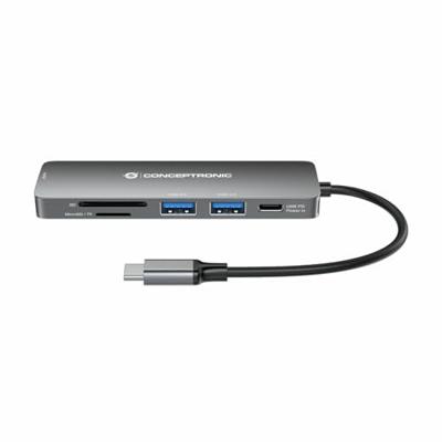USB-HUB Conceptronic DONN11G Grijs