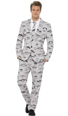 Moustache Snorren kostuum