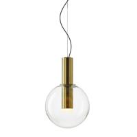 Bomma Phenomena Hanglamp - Small Ball - Helder - geborsteld goud - thumbnail