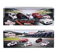 Majorette toyota die-cast racing auto&apos;s giftpack, 5st. - thumbnail